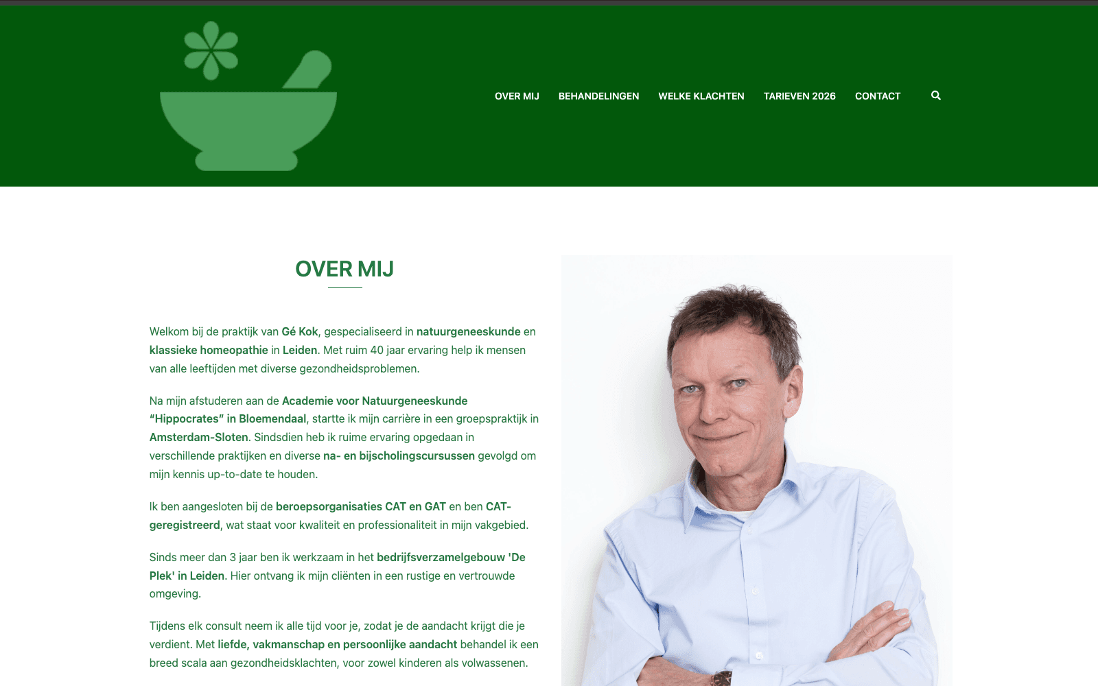 Oude Homeopathie Kok